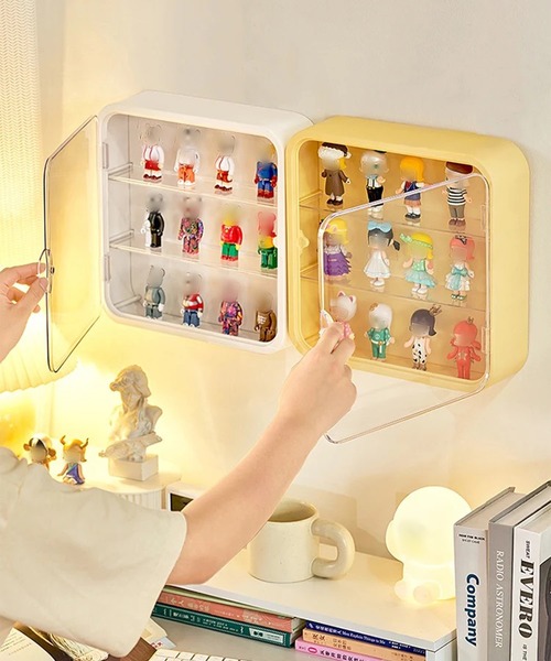 Port（ポート）の「フィギュア ディスプレイ / マルチ 収納 ケース #（収納グッズ・レディース・ホワイト/イエロー/ピンク/グリーン・FREE）」の6枚目の写真