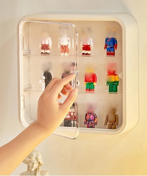 Port（ポート）の「フィギュア ディスプレイ / マルチ 収納 ケース #（収納グッズ・レディース・ホワイト/イエロー/ピンク/グリーン・FREE）」の11枚目の写真