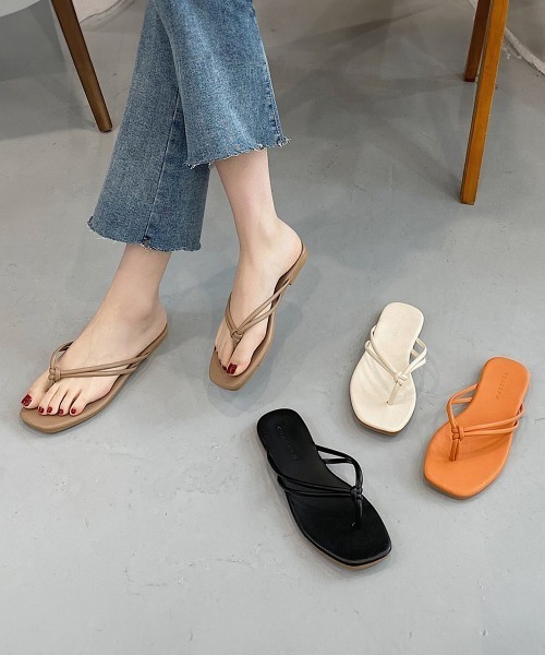 Miniministore(ミニミニストア)の「ビーチサンダル レディース 韓国 夏(サンダル・レディース・ブラック/アイボリー/オレンジ/モカ・23.5cm/24.5cm/22.5cm/23.0cm/24.0cm/25.0cm)」の15枚目の写真