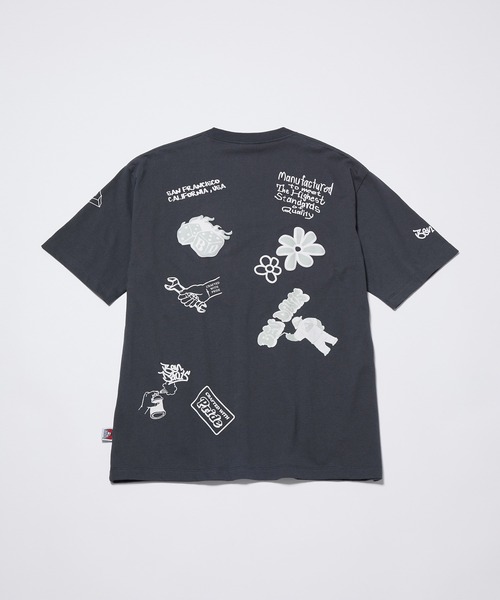 【BENDAVIS別注】j.n.r.d/落書き総柄プリントTシャツ（Tシャツ/カットソー）｜BEN DAVIS（ベンデイビス）