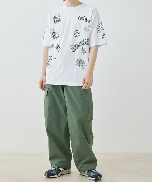 【BENDAVIS別注】j.n.r.d/落書き総柄プリントTシャツ（Tシャツ/カットソー）｜BEN DAVIS（ベンデイビス）