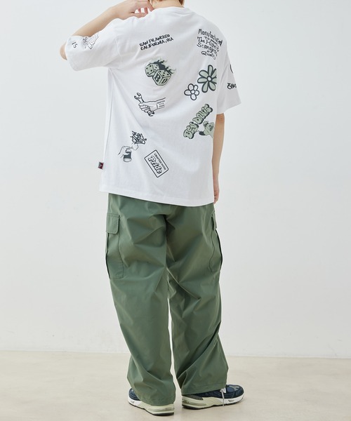 【BENDAVIS別注】j.n.r.d/落書き総柄プリントTシャツ（Tシャツ/カットソー）｜BEN DAVIS（ベンデイビス）