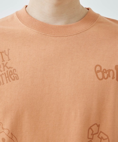 【BENDAVIS別注】j.n.r.d/落書き総柄プリントTシャツ（Tシャツ/カットソー）｜BEN DAVIS（ベンデイビス）