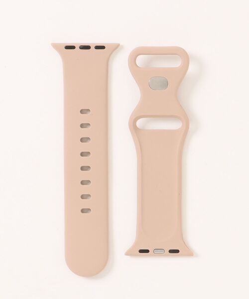 emonique(エモニーク)の「シリコン製 Apple Watch バンド スマートウォッチバンド【38/40/41/42/44/45/49mm対応】(デジタル腕時計・メンズ・グレー/ブラック系その他/ベビーピンク/ブルー/ピンク/ベージュ/ホワイト/ブラック・42/38)」の19枚目の写真