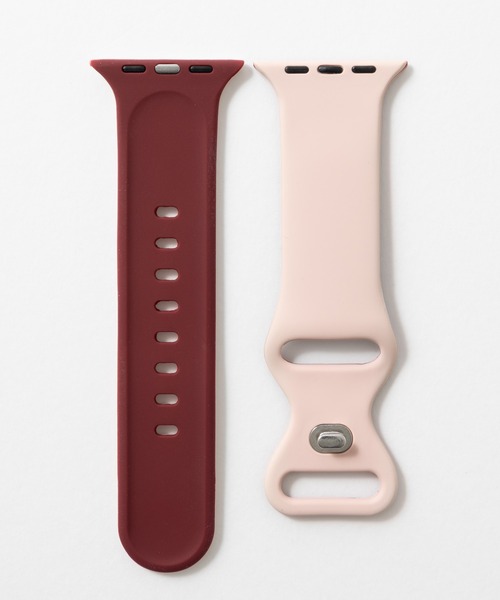 emonique(エモニーク)の「シリコン製 Apple Watch バンド スマートウォッチバンド【38/40/41/42/44/45/49mm対応】(デジタル腕時計・メンズ・グレー/ブラック系その他/ベビーピンク/ブルー/ピンク/ベージュ/ホワイト/ブラック・42/38)」の8枚目の写真