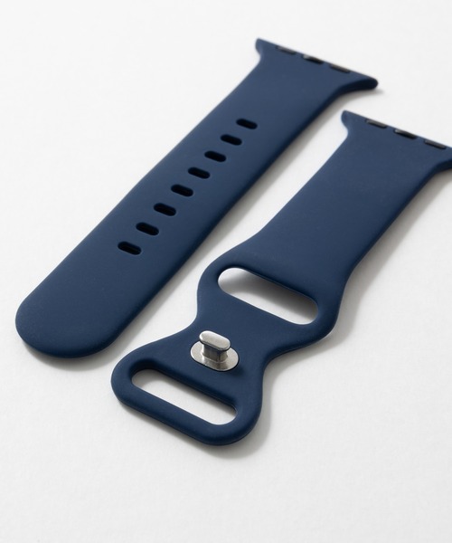 emonique(エモニーク)の「シリコン製 Apple Watch バンド スマートウォッチバンド【38/40/41/42/44/45/49mm対応】(デジタル腕時計・メンズ・グレー/ブラック系その他/ベビーピンク/ブルー/ピンク/ベージュ/ホワイト/ブラック・42/38)」の11枚目の写真