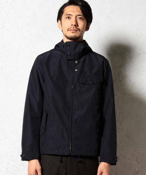 green label relaxing（グリーンレーベルリラクシング）の「[ジェニュインガーメント] C.IMAI T/C HI/DENSE デッキパーカー◆（マウンテンパーカー・メンズ・オリーブ/ネイビー・SMALL/X-LARGE/MEDIUM/LARGE）」の4枚目の写真