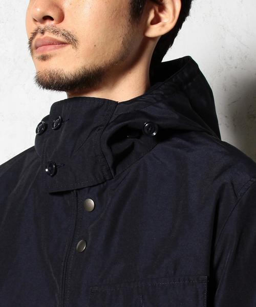 green label relaxing（グリーンレーベルリラクシング）の「[ジェニュインガーメント] C.IMAI T/C HI/DENSE デッキパーカー◆（マウンテンパーカー・メンズ・オリーブ/ネイビー・SMALL/X-LARGE/MEDIUM/LARGE）」の7枚目の写真