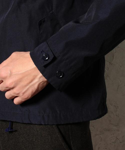 green label relaxing（グリーンレーベルリラクシング）の「[ジェニュインガーメント] C.IMAI T/C HI/DENSE デッキパーカー◆（マウンテンパーカー・メンズ・オリーブ/ネイビー・SMALL/X-LARGE/MEDIUM/LARGE）」の8枚目の写真