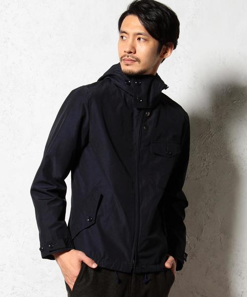 green label relaxing（グリーンレーベルリラクシング）の「[ジェニュインガーメント] C.IMAI T/C HI/DENSE デッキパーカー◆（マウンテンパーカー・メンズ・オリーブ/ネイビー・SMALL/X-LARGE/MEDIUM/LARGE）」の17枚目の写真