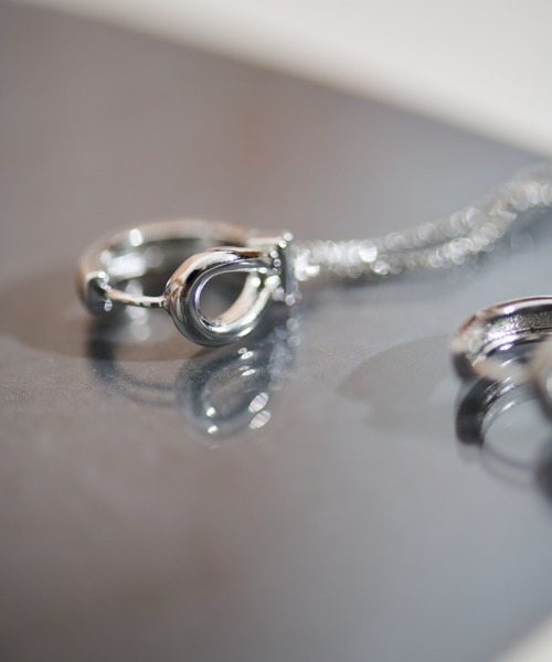 Shelly island（シェリーアイランド）の「ロングチェーンデザインピアス（ピアス（両耳用）・レディース・シルバー/ゴールド・FREE）」の8枚目の写真