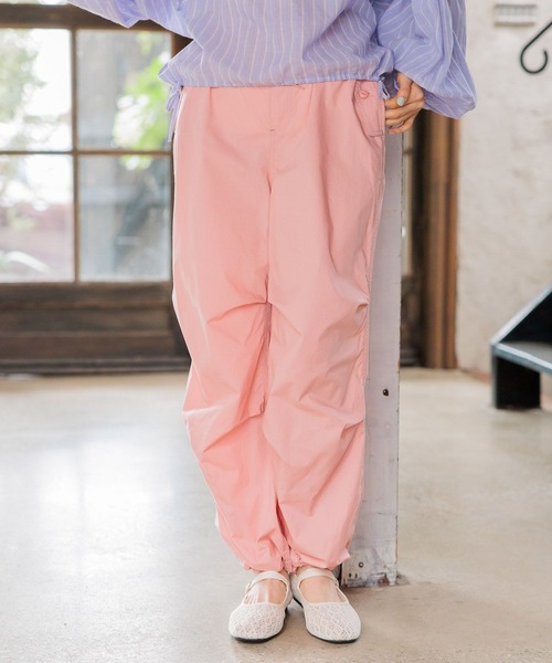 niko and...（ニコアンド）の「ドライチルイージースノーパンツ（その他パンツ・レディース・ダークブルー/チャコール/ピンク/カーキ/ベージュ・FREE）」の8枚目の写真