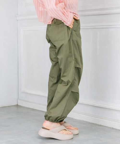 niko and...（ニコアンド）の「ドライチルイージースノーパンツ（その他パンツ・レディース・ダークブルー/チャコール/ピンク/カーキ/ベージュ・FREE）」の11枚目の写真