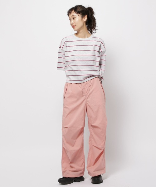 niko and...（ニコアンド）の「ドライチルイージースノーパンツ（その他パンツ・レディース・ダークブルー/チャコール/ピンク/カーキ/ベージュ・FREE）」の18枚目の写真