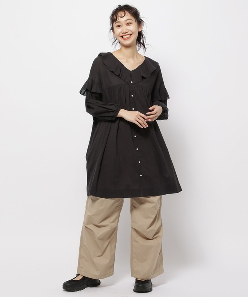 niko and...（ニコアンド）の「ドライチルイージースノーパンツ（その他パンツ・レディース・ダークブルー/チャコール/ピンク/カーキ/ベージュ・FREE）」の20枚目の写真