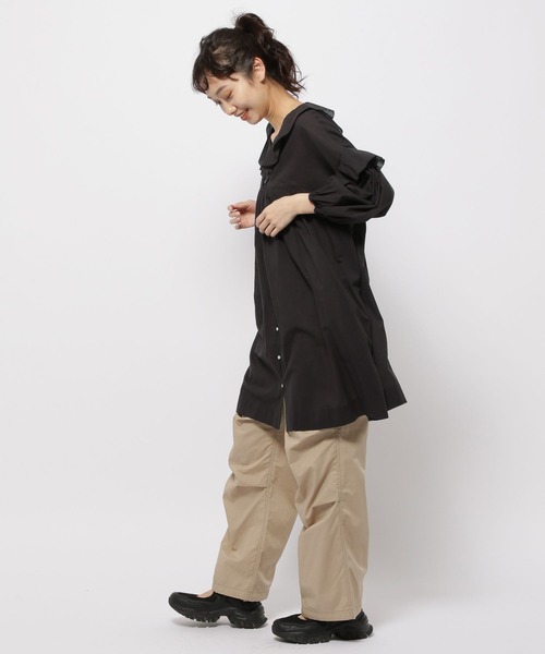 niko and...（ニコアンド）の「ドライチルイージースノーパンツ（その他パンツ・レディース・ダークブルー/チャコール/ピンク/カーキ/ベージュ・FREE）」の21枚目の写真