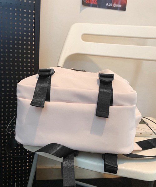 aimoha（アイモハ）の「キーホルダー付きリュック（バックパック/リュック・レディース・ホワイト/ブラック/ブルー/グリーン/ピンク・FREE）」の20枚目の写真