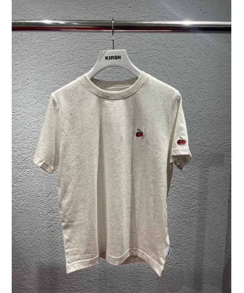 KIRSH(キルシー)の「KIRSH SMALL CHERRY STANDARD T-SHIRT 2PACK(Tシャツ/カットソー・レディース・マルチ/ホワイト×ブラック・ONE SIZE)」の11枚目の写真