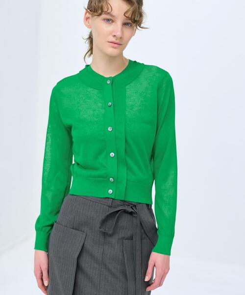LANVIN en Bleu（ランバンオンブルー）の「ショート丈ニット