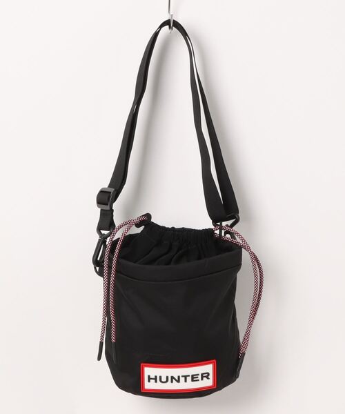 HUNTER（ハンター）の「【HUNTER】ハンター　トラベル リップストップ バケット　UBX3602NRS（ショルダーバッグ・レディース・ブラック/ライトグリーン/ライトブルー/ピンク/オレンジ/ホワイト×レッド/ホワイト/コーラル/ライトグリーン系・ONE SIZE）」の3枚目の写真