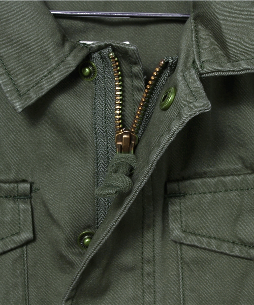 CIAOPANIC TYPY（チャオパニックティピー）の「KIDS オーバーサイズM-65（ミリタリージャケット・キッズ・オリーブ・105/135/125/115/95）」の5枚目の写真