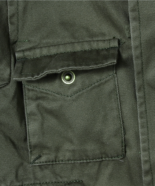 CIAOPANIC TYPY（チャオパニックティピー）の「KIDS オーバーサイズM-65（ミリタリージャケット・キッズ・オリーブ・105/135/125/115/95）」の6枚目の写真