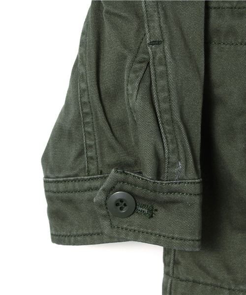 CIAOPANIC TYPY（チャオパニックティピー）の「KIDS オーバーサイズM-65（ミリタリージャケット・キッズ・オリーブ・105/135/125/115/95）」の7枚目の写真