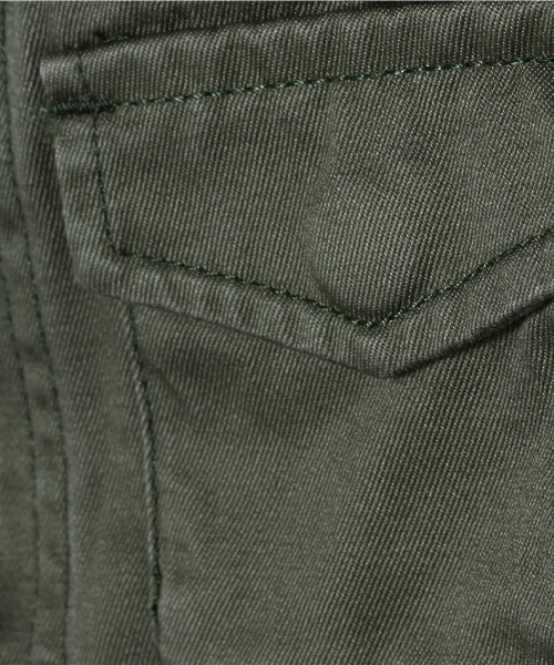 CIAOPANIC TYPY（チャオパニックティピー）の「KIDS オーバーサイズM-65（ミリタリージャケット・キッズ・オリーブ・105/135/125/115/95）」の9枚目の写真