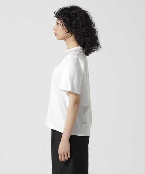 MARECHAL TERRE（マルシャルテル）の「MARECHAL TERRE（マルシャルテル) 切替えシアーTシャツ（Tシャツ/カットソー・レディース・ブラック/ホワイト・2）」の9枚目の写真