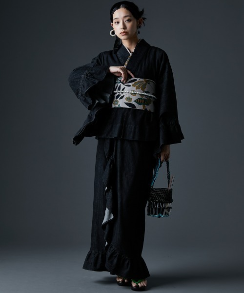 セール】花柄つくり帯 ＜大きいサイズ有＞GEVS.（和装小物）｜GEVS