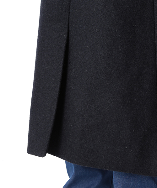 BEAMS（ビームス）の「◆BEAMS / メルトン チェスターコート（チェスターコート・メンズ・ネイビー/キャメル・LARGE/MEDIUM/SMALL/X-LARGE）」の10枚目の写真