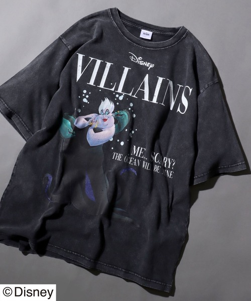 Disney(ディズニー)の「Disney Villains/ディズニー ヴィランズ ヴィンテージライク オーバーサイズ 半袖Tシャツ レディース メンズ(Tシャツ/カットソー・メンズ・ブラック系その他3/ブラック系その他/ブラック系その他4/ブラック系その他2・L/LL/M)」の4枚目の写真