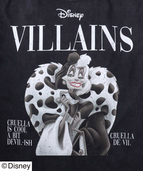 Disney(ディズニー)の「Disney Villains/ディズニー ヴィランズ ヴィンテージライク オーバーサイズ 半袖Tシャツ レディース メンズ(Tシャツ/カットソー・メンズ・ブラック系その他3/ブラック系その他/ブラック系その他4/ブラック系その他2・L/LL/M)」の6枚目の写真