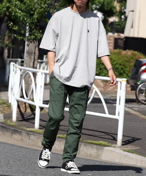 GERRY（ジェリー）の「【GERRY/ジェリー】シャンブレー・ポプリン ストレッチ キャンプ クライミングパンツ（カーゴパンツ・メンズ・ベージュ/ライトブルー/ブラック/オリーブ/ネイビー・L/S/M/LL）」の9枚目の写真