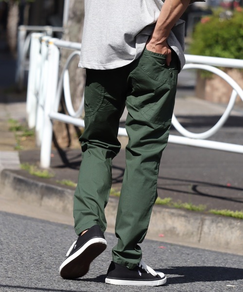 GERRY（ジェリー）の「【GERRY/ジェリー】シャンブレー・ポプリン ストレッチ キャンプ クライミングパンツ（カーゴパンツ・メンズ・ベージュ/ライトブルー/ブラック/オリーブ/ネイビー・L/S/M/LL）」の8枚目の写真