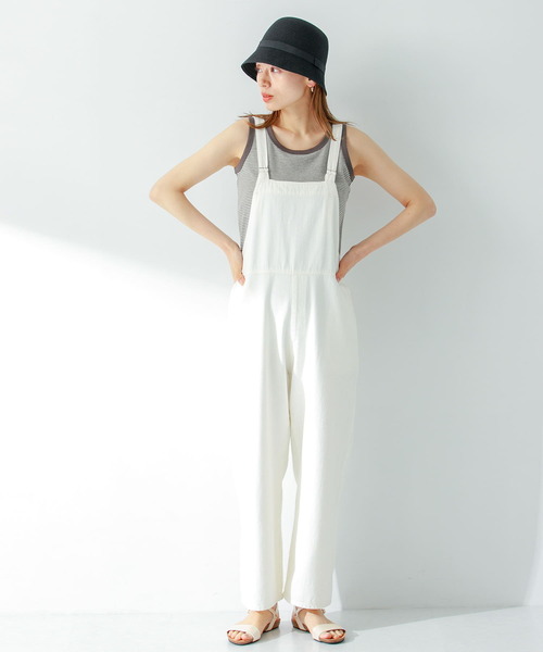 URBAN RESEARCH Sonny Label（アーバンリサーチサニーレーベル）の「フライス/ジャガードタンクトップ（タンクトップ・レディース・グレー系その他/イエロー系その他/ブルー系その他/オフホワイト/ブラック・FREE）」の16枚目の写真