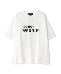 REMI RELIEF(レミレリーフ) 別注LW加工20/-天竺BIGサイズT(LONE WOLF)