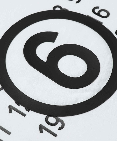 MM6 Maison Margiela（ｴﾑｴﾑｼｯｸｽ ﾒｿﾞﾝ ﾏﾙｼﾞｪﾗ）の「MM6 Maison Margiela(エムエムシックス メゾン マルジェラ)Kids & Junior ブランドロゴ半袖Tシャツカットソー（Tシャツ/カットソー・キッズ・ダークグリーン/ホワイト/ブラック/ライトピンク・10Y/16Y/14Y/12Y）」の12枚目の写真