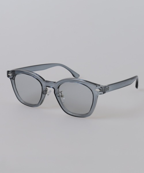 SIDEWAY STANCE(サイドウェイスタンス)の「【SIDEWAY STANCE】ボスリントンサングラス(サングラス・メンズ・ブルー/クリア/ブラック/ネイビー/ブラウン・FREE)」の14枚目の写真