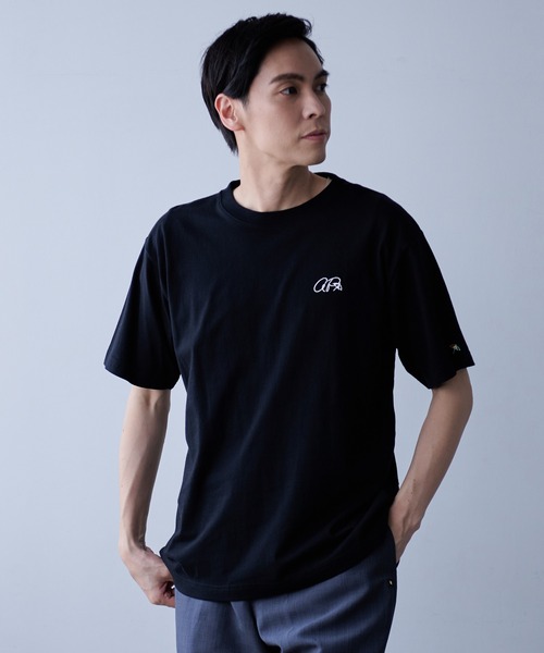 Arnold Palmer（アーノルドパーマー）の「バックロゴ グラフィック シェア Tシャツ（Tシャツ/カットソー・レディース・ホワイト/ブラック/エンジ・LL/L/M/S/XS）」の19枚目の写真