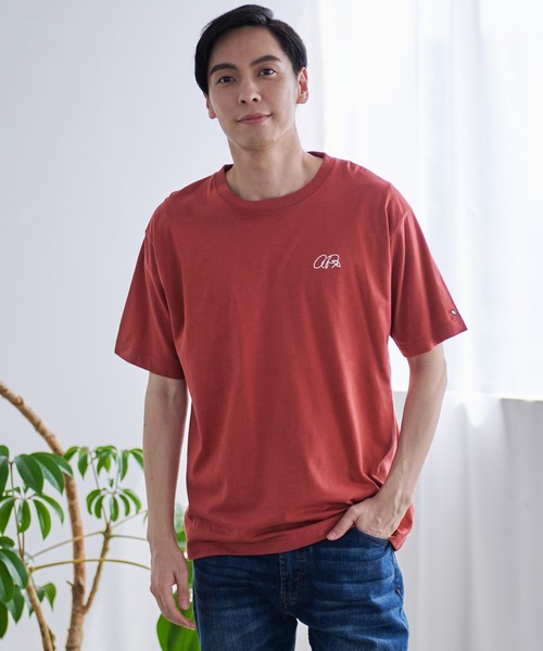 Arnold Palmer（アーノルドパーマー）の「バックロゴ グラフィック シェア Tシャツ（Tシャツ/カットソー・レディース・ホワイト/ブラック/エンジ・LL/L/M/S/XS）」の12枚目の写真