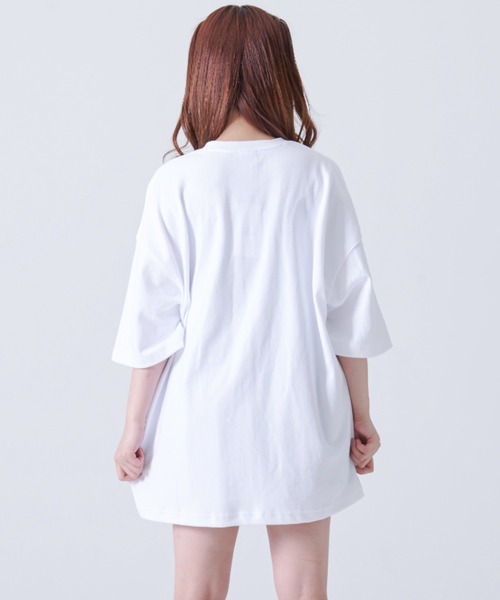 OY オードリープリント半袖Tシャツ ホワイト 85297030b_b_10_500.jpg