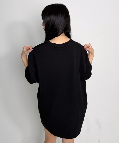OY(オーワイ)の「『OY/オーワイ』ODOLLY T/オードリープリント半袖Tシャツ(Tシャツ/カットソー・レディース・ブラック/ブルー/ホワイト/ブラック×ピンク/ブラック×ブルー・FREE)」の19枚目の写真