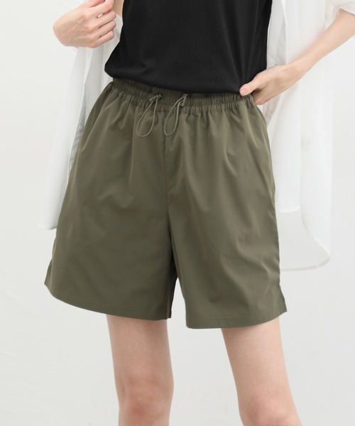 Honeys（ハニーズ）の「ラッシュガードショートパンツ（その他パンツ・レディース・ブラック/カーキ/ベージュ・S/M/L/LL）」の15枚目の写真