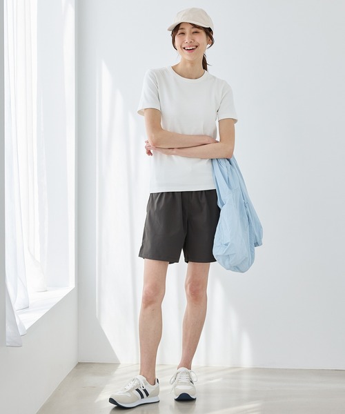 Honeys（ハニーズ）の「ラッシュガードショートパンツ（その他パンツ・レディース・ブラック/カーキ/ベージュ・S/M/L/LL）」の17枚目の写真