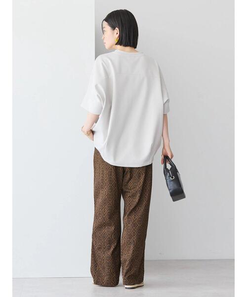 AMERICAN HOLIC(アメリカンホリック)の「更紗プリントリラックスパンツ(その他パンツ・レディース・ブラウン・L/M/S)」の4枚目の写真