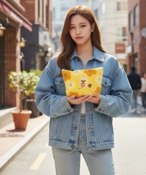 KAKAO FRIENDS さがら刺繍ポーチ（ポーチ）｜baron（バロン）の