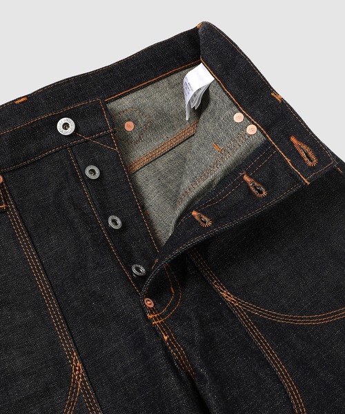 SUGARHILL（シュガーヒル）の「CLASSIC DOUBLE KNEE DENIM PANTS（デニムパンツ・メンズ・インディゴブルー・30/32/34/28）」の3枚目の写真