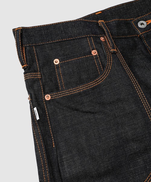 SUGARHILL（シュガーヒル）の「CLASSIC DOUBLE KNEE DENIM PANTS（デニムパンツ・メンズ・インディゴブルー・30/32/34/28）」の4枚目の写真