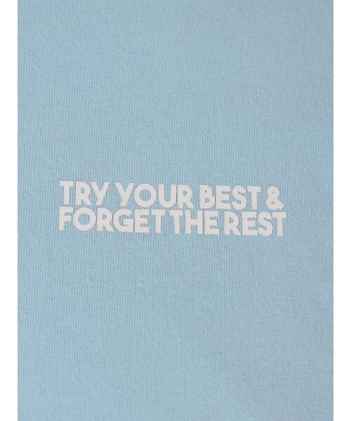 Ungrid（アングリッド）の「【WEB限定】メッセージロゴロングスリーブTee（Tシャツ/カットソー・レディース・チャコールグレー/ライトグレー/ブルー/オフホワイト・FREE）」の15枚目の写真